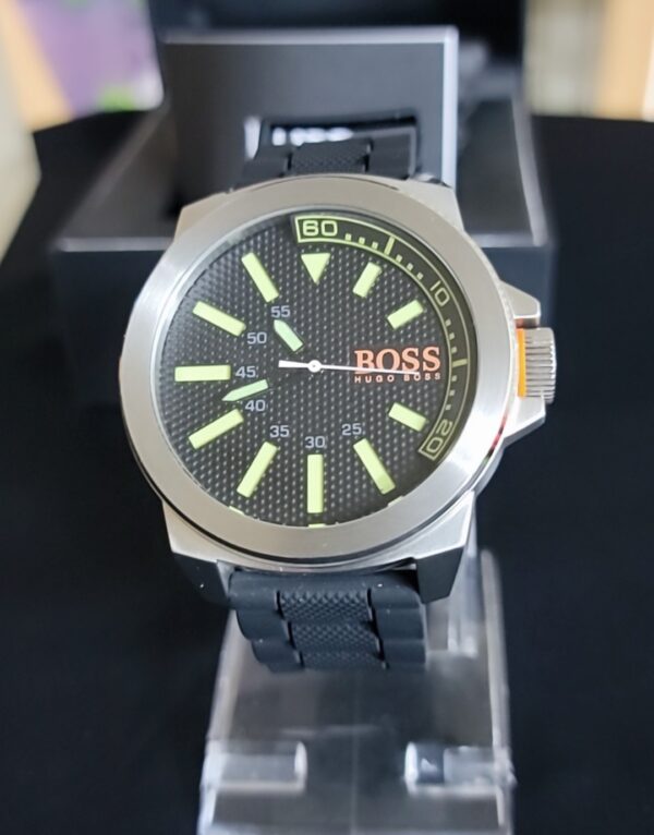 Hugo Boss Sporty Analog Watch with Bold Design