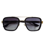 Prada Design Men's Luxury Sunglasses – Black and Gold