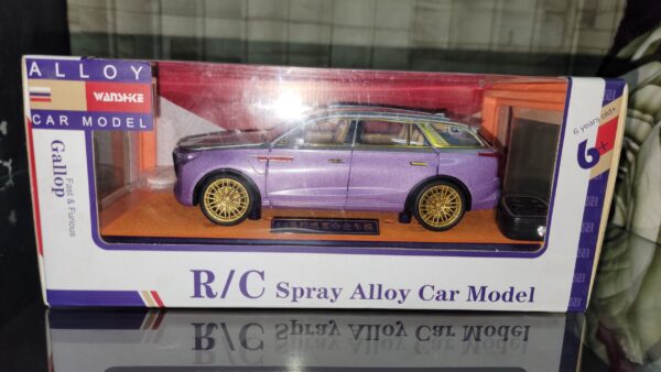 Alloy Car Model with Remote Control - Image 4